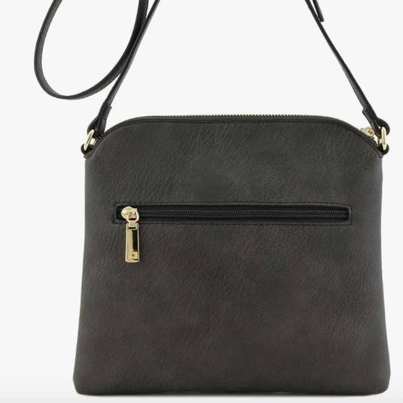 Chevron Quilted Medium Crossbody Bag - Picture 3 of 7